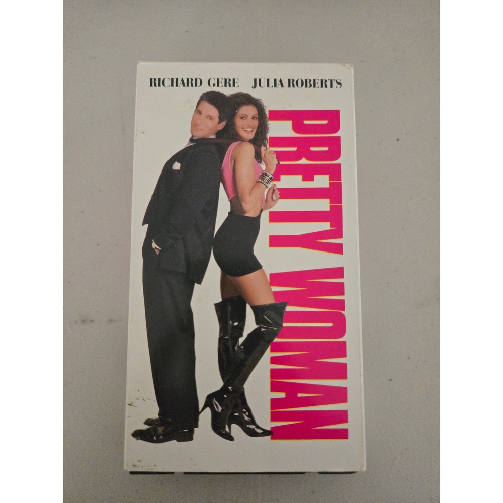 Vtg Pretty Woman VHS 1990 Movie Richard Gere Julia Roberts Touchstone Home Video